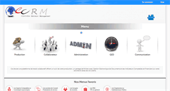 Desktop Screenshot of plateforme-ged.com