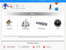 Tablet Screenshot of plateforme-ged.com